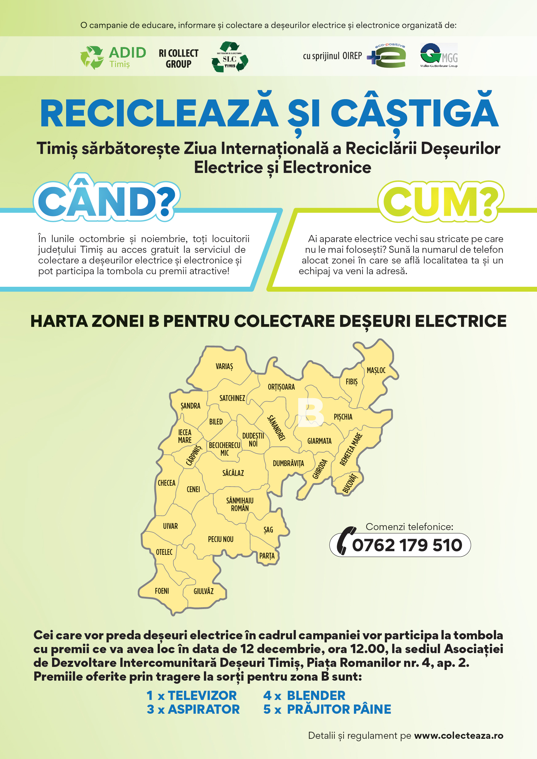 Campanie colectare deșeuri electronice și electrice